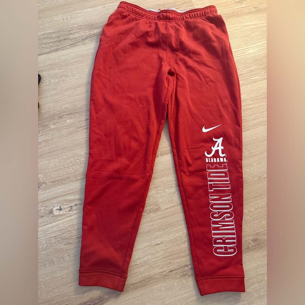 Alabama crimson sweatpants Nike